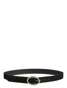 Pclaura Suede Jeans Belt Kca Vyö Black Pieces