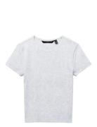 Vmchloe Ss Short Top Jrs Noos Tops T-shirts & Tops Short-sleeved Grey ...