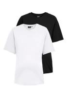 Olmonly S/S 2-Pack Top Jrs Noos Tops T-shirts Short-sleeved Multi/patt...