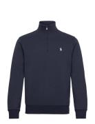 Double-Knit Quarter-Zip Pullover Tops Sweat-shirts & Hoodies Sweat-shi...