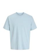 Jornorrebro Emb Tee Ss Cn Noos Jnr Tops T-shirts Short-sleeved Blue Ja...