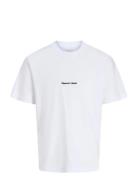 Jornorrebro Emb Tee Ss Cn Noos Jnr Tops T-shirts Short-sleeved White J...