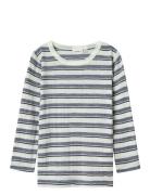 Nmmwang Wool Needle Ls Top Noos Tops T-shirts Long-sleeved T-shirts Bl...