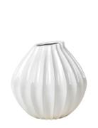 Wide Vase M Home Decoration Vases White Broste Copenhagen