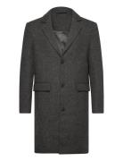 Slhjamie Coat Jkt Villakangastakki Pitkä Takki Grey Selected