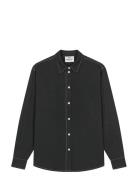 Colin Crelly Shirt Tops Shirts Long-sleeved Black Mads Nørgaard