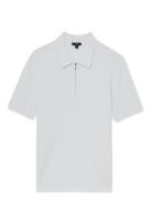 Regis Tops Polos Short-sleeved White Reiss