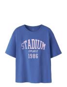 Nkflaisa Nreg Ss Top Tops T-shirts Short-sleeved Blue Name It