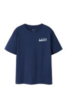 Nkmladon Ss Nreg Top Box Tops T-shirts Short-sleeved Blue Name It