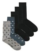 Jactate Socks 5 Pack Underwear Socks Regular Socks Black Jack & J S