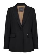 Mmleonora Miley Blazer Blazers Single Breasted Blazers Black MOS MOSH