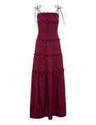 Masami Burgundy Dress Maksimekko Juhlamekko Burgundy ALOHAS