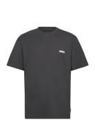 Wbbaine Founded Tee Tops T-shirts Short-sleeved Black Woodbird