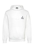 Logo Fleece Hoodie Tops Sweat-shirts & Hoodies Hoodies White Polo Ralp...