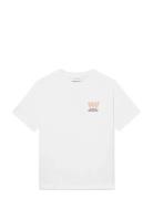 Wwgary Tee Sphere 25222 Tops T-shirts Short-sleeved White WOOD WOOD