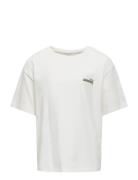 Koghelen Life S/S Loose Tee Jrs Noos Tops T-shirts Short-sleeved White...