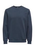 Onsceres Crew Neck Noos Tops Sweat-shirts & Hoodies Sweat-shirts Navy ...