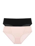 Jana-2Pp Hipster Classic Hipsterit Alushousut Alusvaatteet Multi/patte...