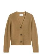 Cardigans Long Sleeve Tops Knitwear Cardigans Beige Marc O'Polo
