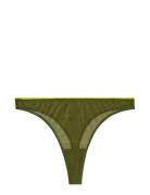 Mesh Thong Stringit Alusvaatteet Green Understatement Underwear