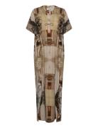 Rodebjer Kimberly Studio Maksimekko Juhlamekko Beige RODEBJER