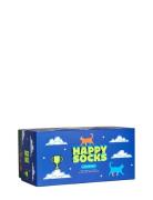 7-Pack Seven Days Socks Gift Set Lingerie Socks Regular Socks Blue Hap...