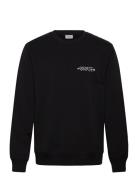 Live Sweatshirt Tops Sweat-shirts & Hoodies Sweat-shirts Black Makia