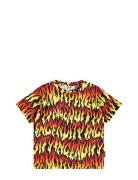 Riley Tops T-shirts Short-sleeved Red Molo