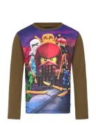 Lwtaffy 613 - T-Shirt L/S Tops T-shirts Long-sleeved T-shirts Khaki Gr...