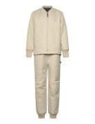 Lwsaku 612 - Thermo Set Outerwear Thermo Outerwear Thermo Sets Beige L...