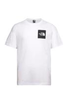 M Ss Fine Tee Sport T-shirts Short-sleeved White The North Face