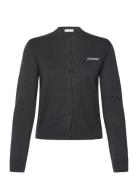 2Nd Vinny - Soft Wool Blend Tops Knitwear Cardigans Grey 2NDDAY