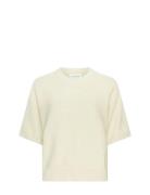 Mschthamira 2/4 Pullover Tops Knitwear Jumpers Cream MSCH Copenhagen