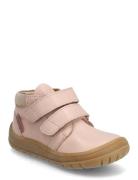 Shoes - Flat - With Velcro Bootsit Nauhalliset Saapikkaat Pink ANGULUS