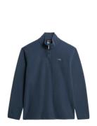 Polar Fleece Half Zip Tops Sweat-shirts & Hoodies Sweat-shirts Navy Su...
