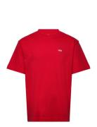 Left Chest Ii Loose Ss Sport T-shirts Short-sleeved Red VANS