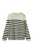 Tildasy Knit Tops Knitwear Pullovers Cream Sofie Schnoor Young