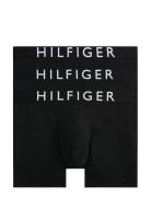 3P Boxer Brief Bokserit Black Tommy Hilfiger