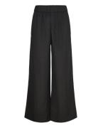 Kameron Pants Bottoms Trousers Wide Leg Black Noella