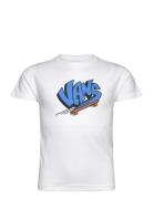 Vans Sk8 Ss Tops T-shirts Short-sleeved White VANS