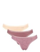 Sloggi Go Crush String C3P Stringit Alusvaatteet Pink Sloggi