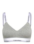 Lghtly Lined Bralette Lingerie Bras & Tops Soft Bras Bralette Grey Cal...