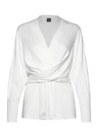 Bimkai Tops Blouses Long-sleeved White BOSS