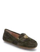 Barnsbury Suede Loafer Loaferit Matalat Kengät Lauren Ralph Lauren