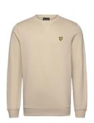 Crew Neck Sweatshirt Tops Sweat-shirts & Hoodies Sweat-shirts Beige Ly...