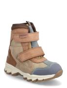 Bisgaard Edon Tex Talvikengät Tarroilla Brown Bisgaard