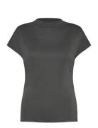 Alitta Tops T-shirts & Tops Short-sleeved Grey Tiger Of Sweden