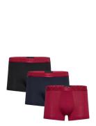 3 Pack Bottom Bokserit Multi/patterned Emporio Armani