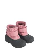 Becca Winter Boot Talvikengät Tarroilla Pink Liewood