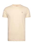 Short Sleeve Tee Designers T-shirts Short-sleeved Cream Timberland
